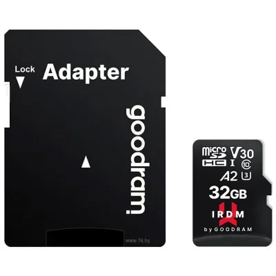 GoodRAM GOODRAM IRDM microSDHC IR-M2AA-0320R12 32GB (s adapterom)