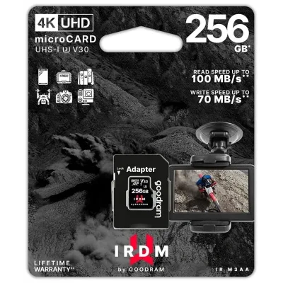 GoodRAM GOODRAM IRDM microSDXC IR-M3AA-2560R12 256GB (s adapterom)