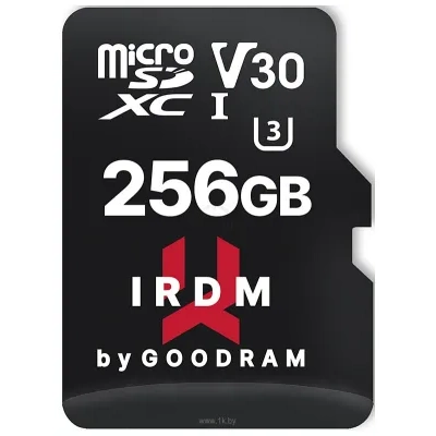 GoodRAM GOODRAM IRDM microSDXC IR-M3AA-2560R12 256GB (s adapterom)