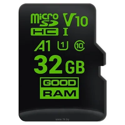 GoodRAM GOODRAM microSDHC (Class 10) UHS-I 32GB [M1A0-0320R11-A1]