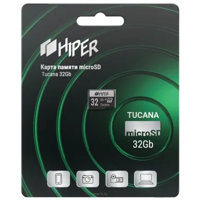 Hiper microSDHC 32GB Class 10 UHS-1 U3 HI-MSD32GU3V30