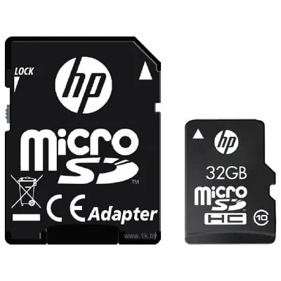 HP microSDHC Class 10 32GB