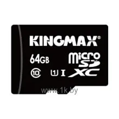 Kingmax micro SDXC Card Class 10 UHS-I U1 64GB