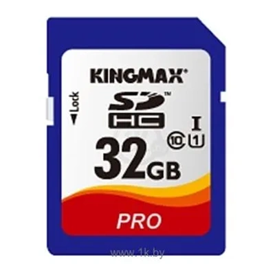 Kingmax SDHC PRO Class 10 UHS-I U1 32GB