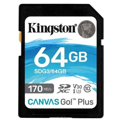 Kingston Canvas Go! Plus SDXC 64GB