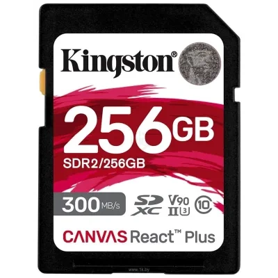 Kingston Canvas React Plus SDXC 256GB