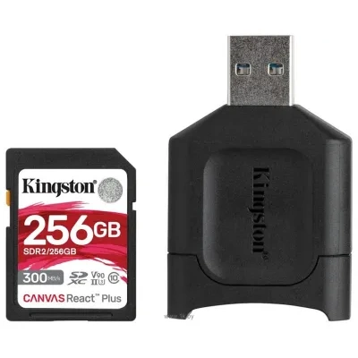 Kingston Canvas React Plus SDXC 256GB (s kardriderom)