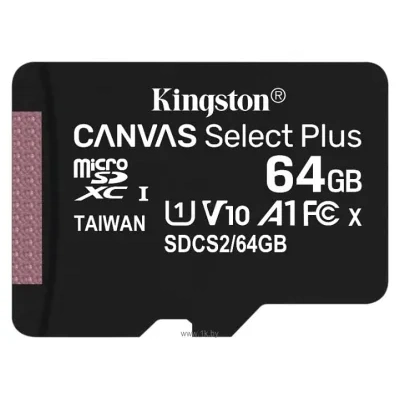 Kingston Canvas Select Plus microSDXC 64GB