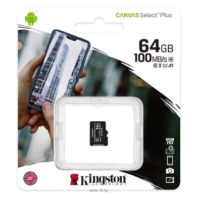 Kingston Canvas Select Plus microSDXC 64GB