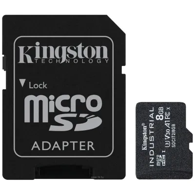 Kingston Industrial microSDHC SDCIT2/8GB 8GB (s adapterom)