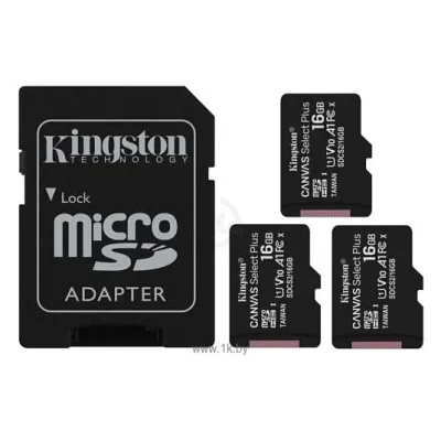 Kingston SDCS2/16GB-3P1A