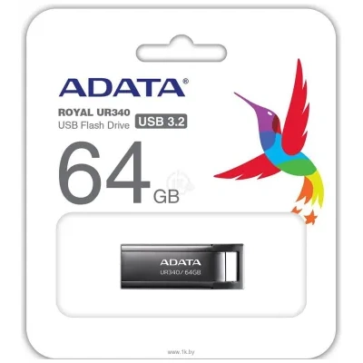 ADATA UR340 USB3.2 64GB (AROY-UR340-64GBK)